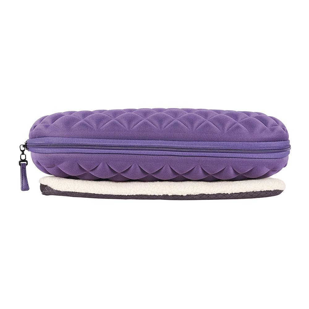 Diamond Deluxe Pet Carrier - Purple by Ibiyaya