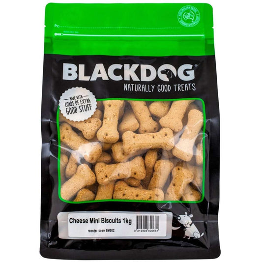 Black Dog Oven Baked Mini Biscuits Cheese (1kg)