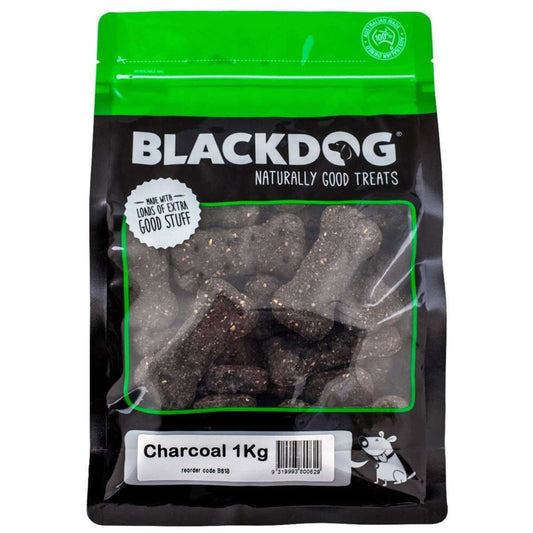 Black Dog Oven Baked Biscuits Charcoal (1kg)