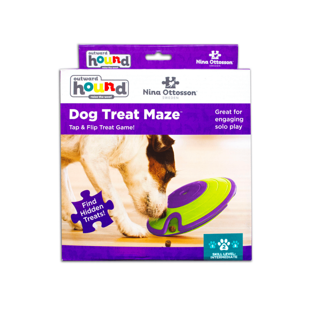 Outward Hound Nina Ottosson Dog Treat Maze (Green)