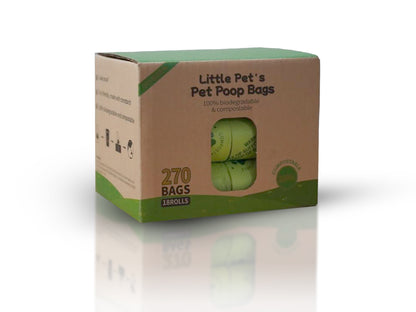 Little Pet World's 18-Roll Dog Poop Bags - Unscented