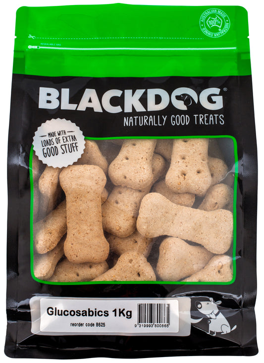 Black Dog Oven Baked Biscuits Glucosabics (1kg)