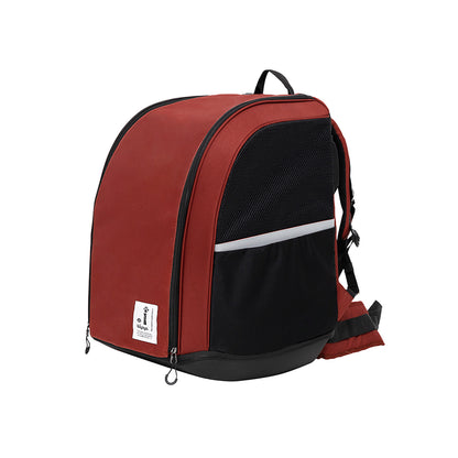 Ibiyaya Champion Large Dog Carrier Backpack - Maroon