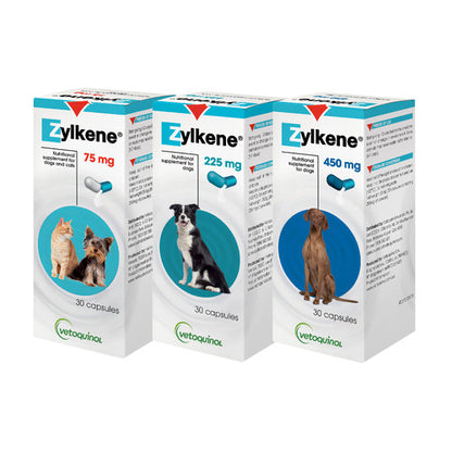 Zylkene Nutritional Supplement for Dogs - 30 Capsules