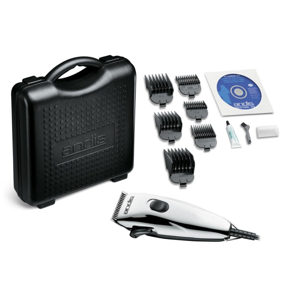 Andis Clipper EasyClip Light Duty 12-Piece Kit (Chrome)