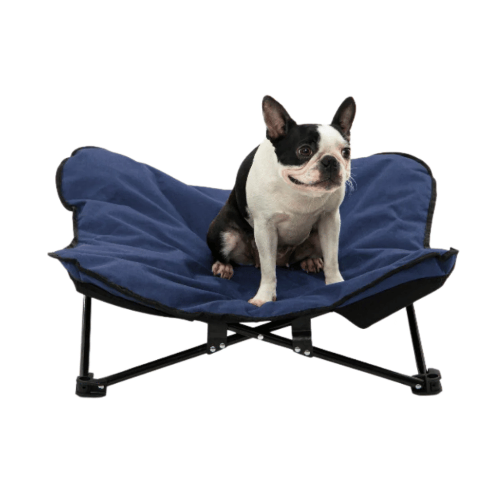 Charlie's Foldable Outdoor Camping Pet Bed (Blue)