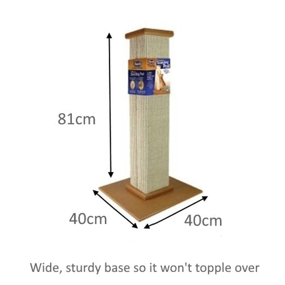 Smartcat Ultimate Heavy-Duty Sisal Cat Scratch Post