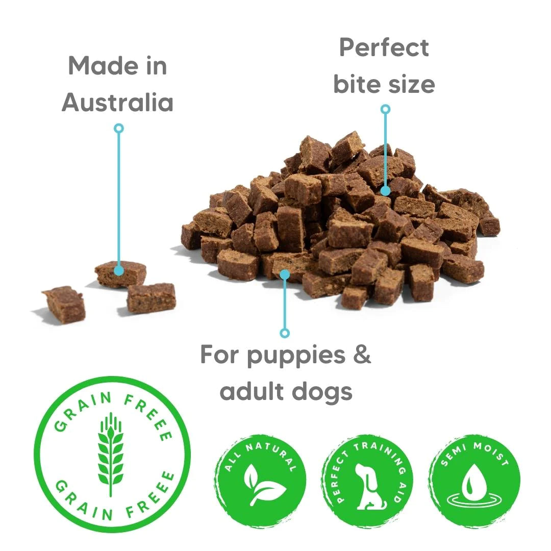 The Pet Project Natural Treats Kangaroo Training Treats (180g)