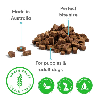 The Pet Project Natural Treats Kangaroo Training Treats (180g)