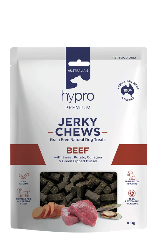 Hypro Premium Jerky Chews Beef 100g