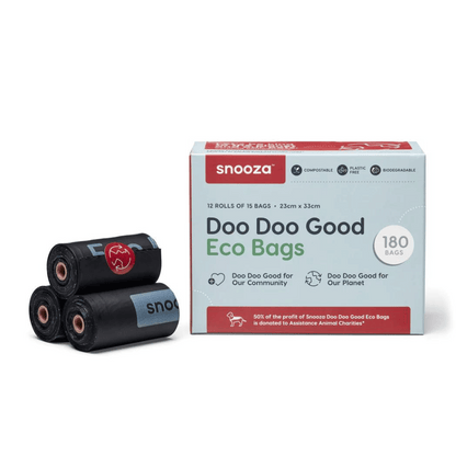 Snooza Doo Doo Good Eco Bags (12 Rolls of 15 Bags)