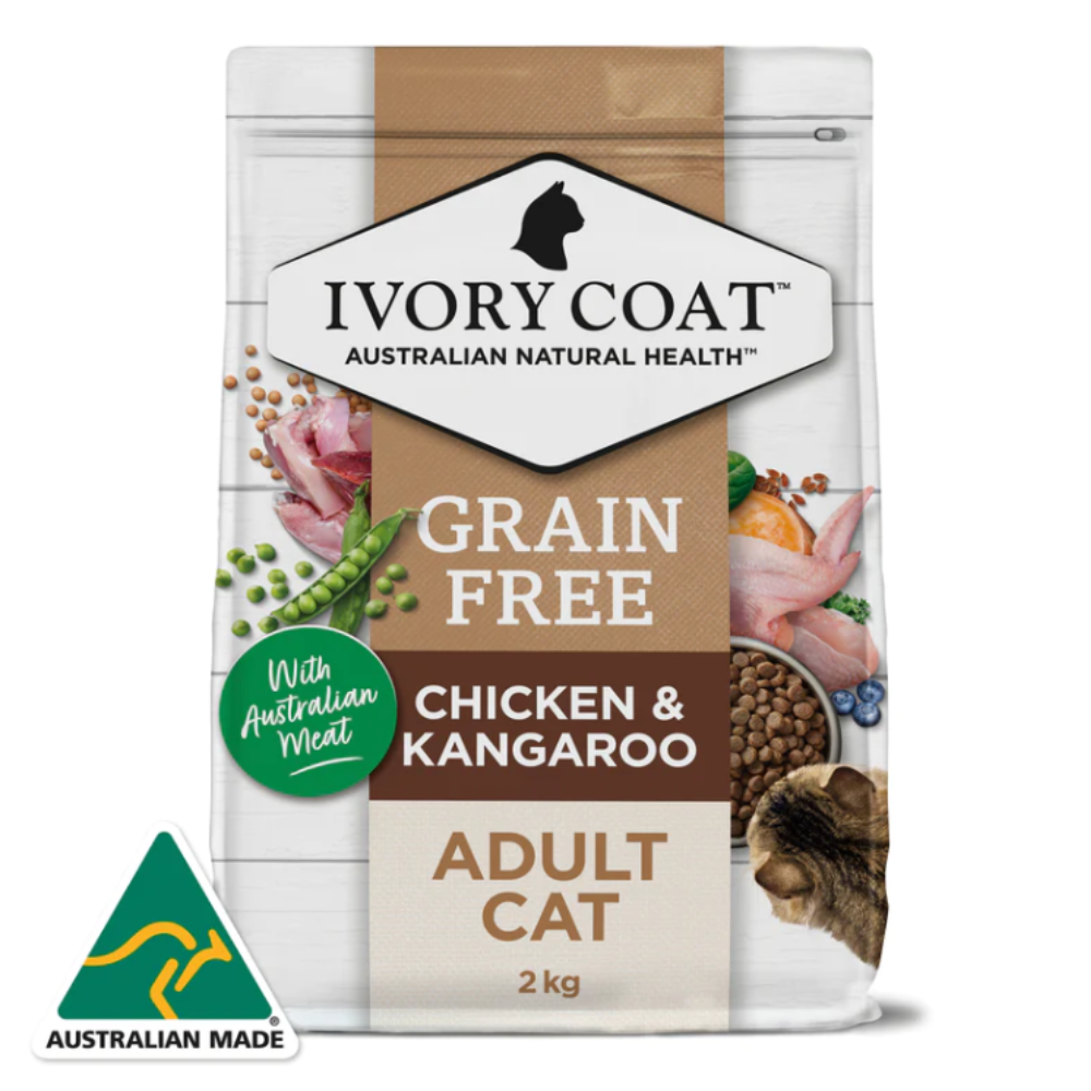 Ivory Coat Grain Free Chicken & Kangaroo Adult Cat Dry Food