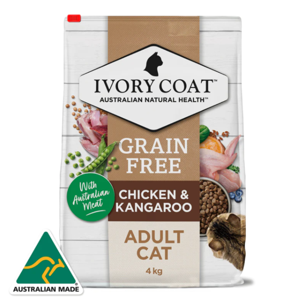 Ivory Coat Grain Free Chicken & Kangaroo Adult Cat Dry Food