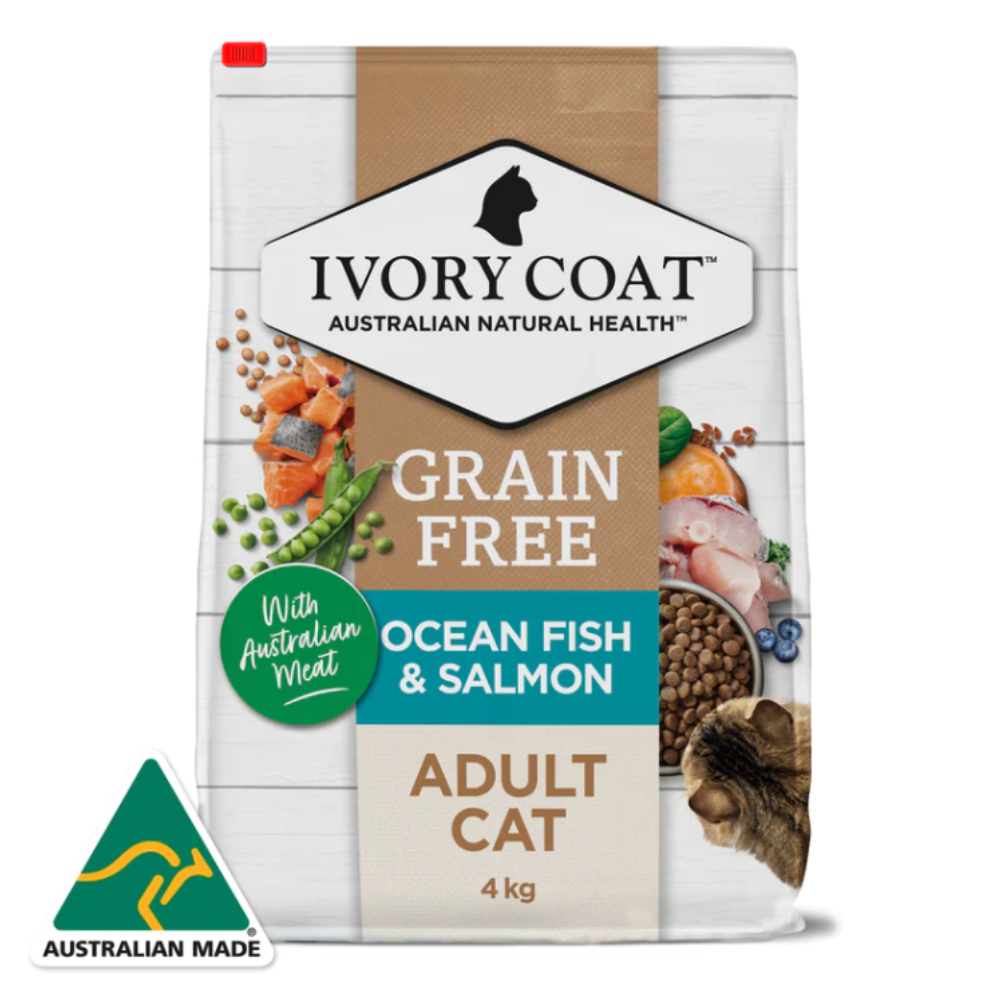 Ivory Coat Grain Free Ocean Fish & Salmon Adult Cat Dry Food