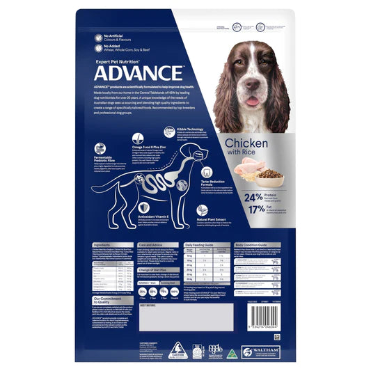 Advance Adult Dog Medium Breed Triple Action Dental Care (13kg)