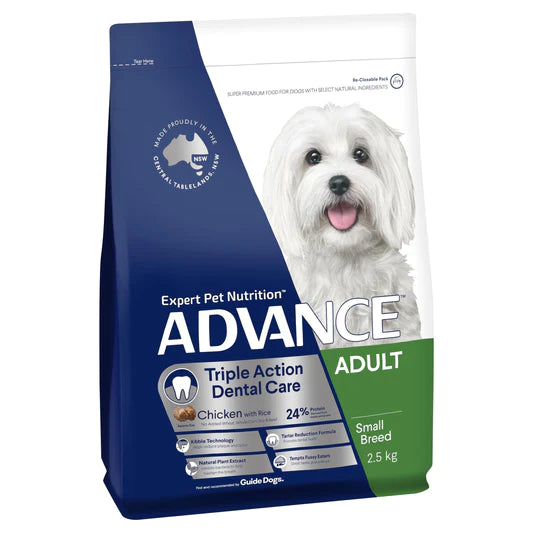 Advance Adult Dog Small Breed Triple Action Dental Care (2.5kg)