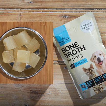 Art Of Whole Food Chicken Bone Broth For Pets 500G - Carton of 8