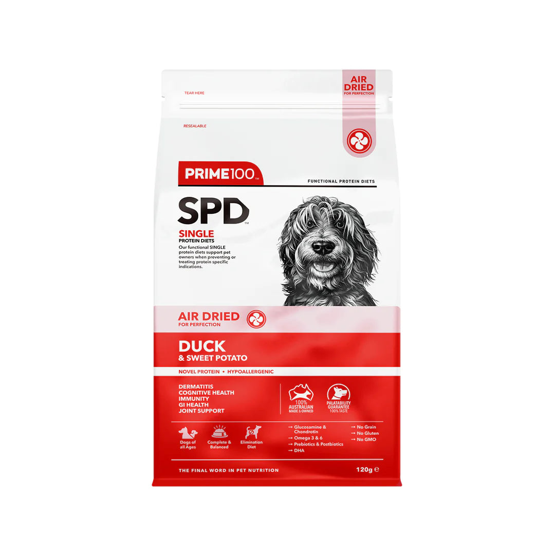 Prime100 SPD Air Dried Duck & Sweet Potato Dry Food