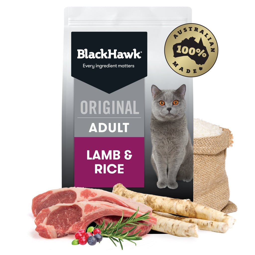 Black Hawk Adult Cat Lamb & Rice