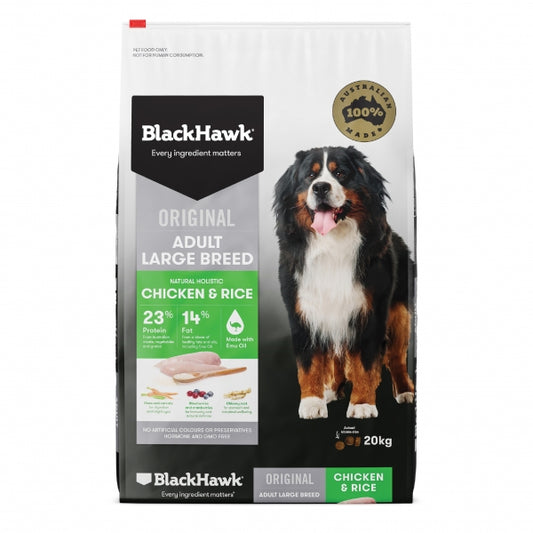 Black Hawk Adult Dog Large Breed Chicken (20kg)