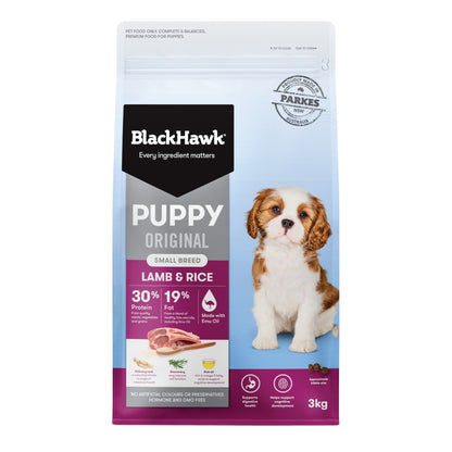 Black Hawk Puppy Small Breed Lamb & Rice