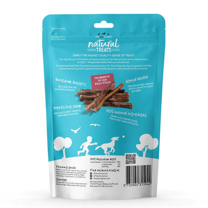 The Pet Project Natural Treats Bully Sticks 5 Pack