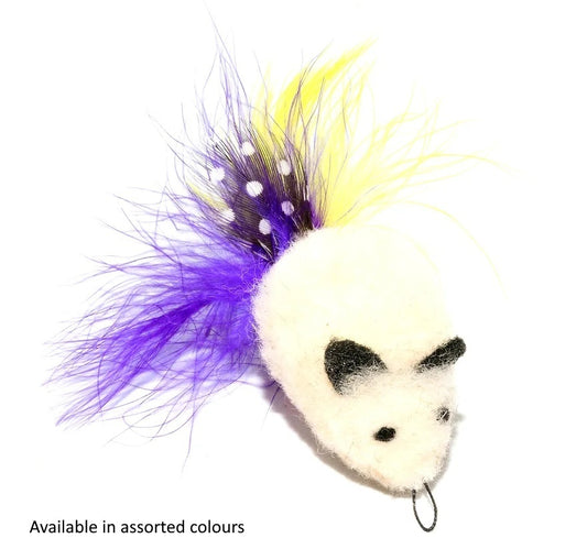 Cat Lures Replacement for Cat Lures & Wands - Wooly Feather Mouse