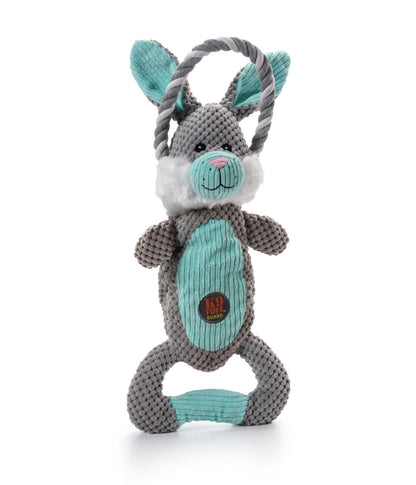 Charming Pet Scrunch Bunch & Squeak Dog Toy - Bunny