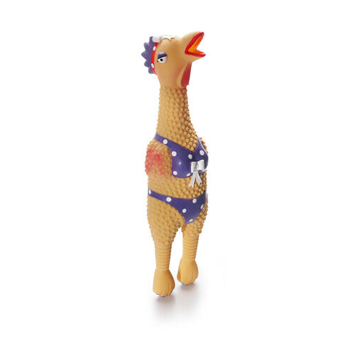 Charming Pet Squawkers Extreme Squeaker Latex Dog Toy - Henrietta - Large