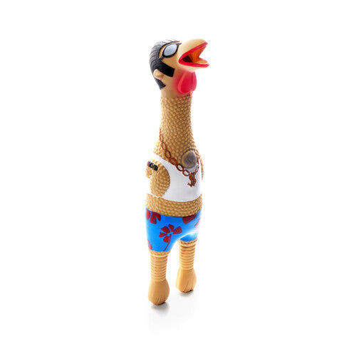 Charming Pet Squawkers Extreme Squeaker Latex Dog Toy - Earl - Large