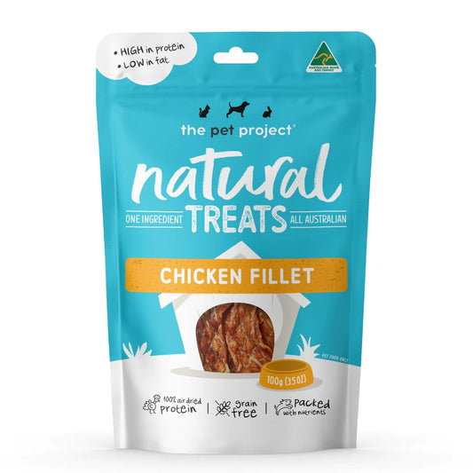 The Pet Project Natural Treats Chicken Fillet (100g)