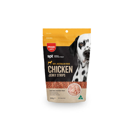 Prime100 Prime Pantry SPT Jerky Strips Chicken 100g