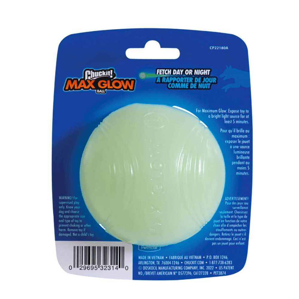 ChuckIt! Max Glow Ball - Little Pet World