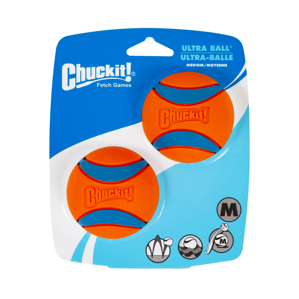 ChuckIt! Ultra Ball - 2 Pack (Medium) - Little Pet World