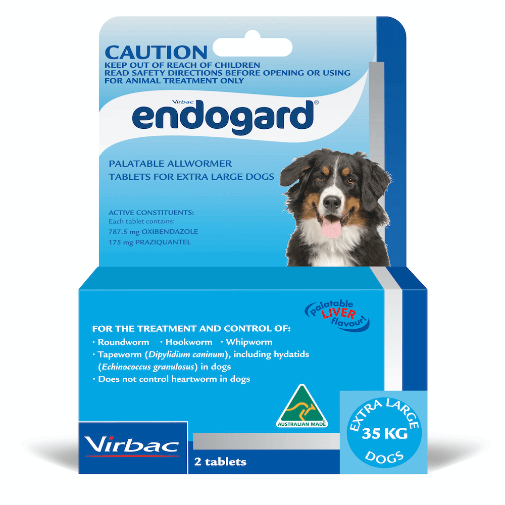 Endogard All Wormer for Extra Large Dogs (Blue)