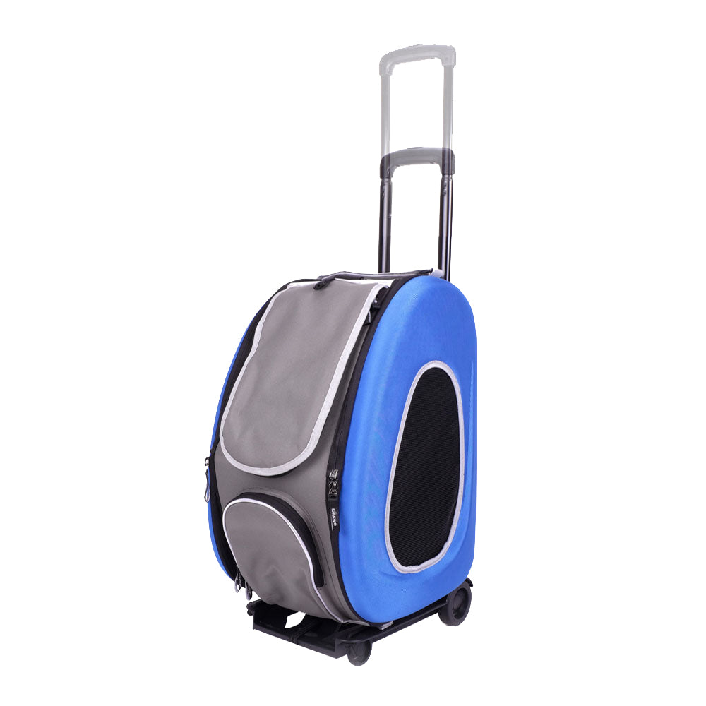 Eva Pet Carrier/Wheeled Carrier - Royal Blue by Ibiyaya