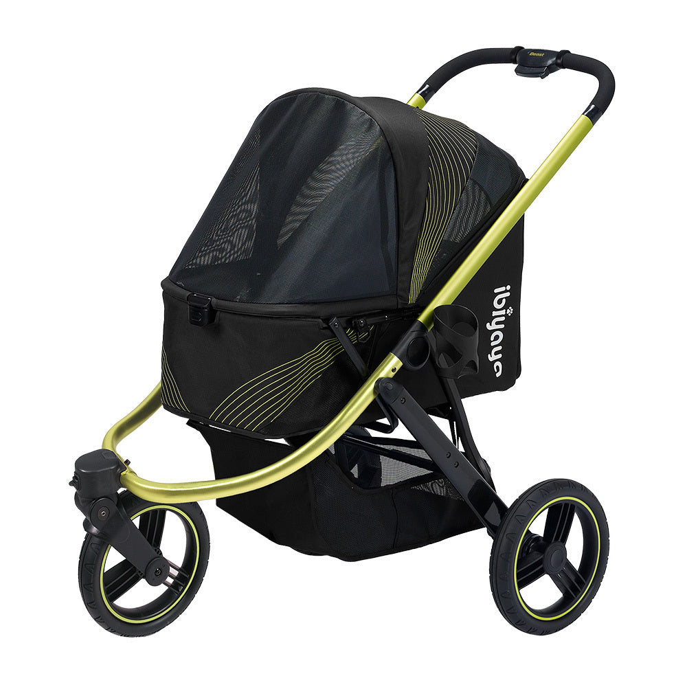 Ibiyaya The Beast Pet Jogging Stroller - Jet Black