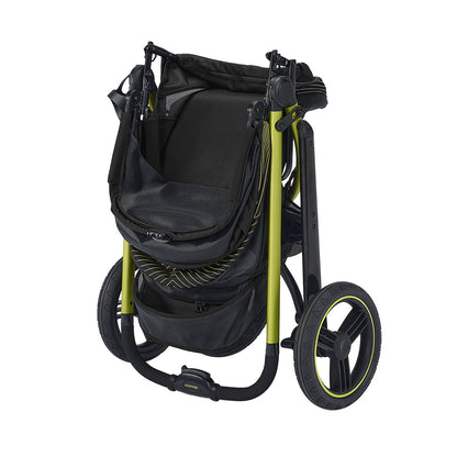 Ibiyaya The Beast Pet Jogging Stroller - Jet Black