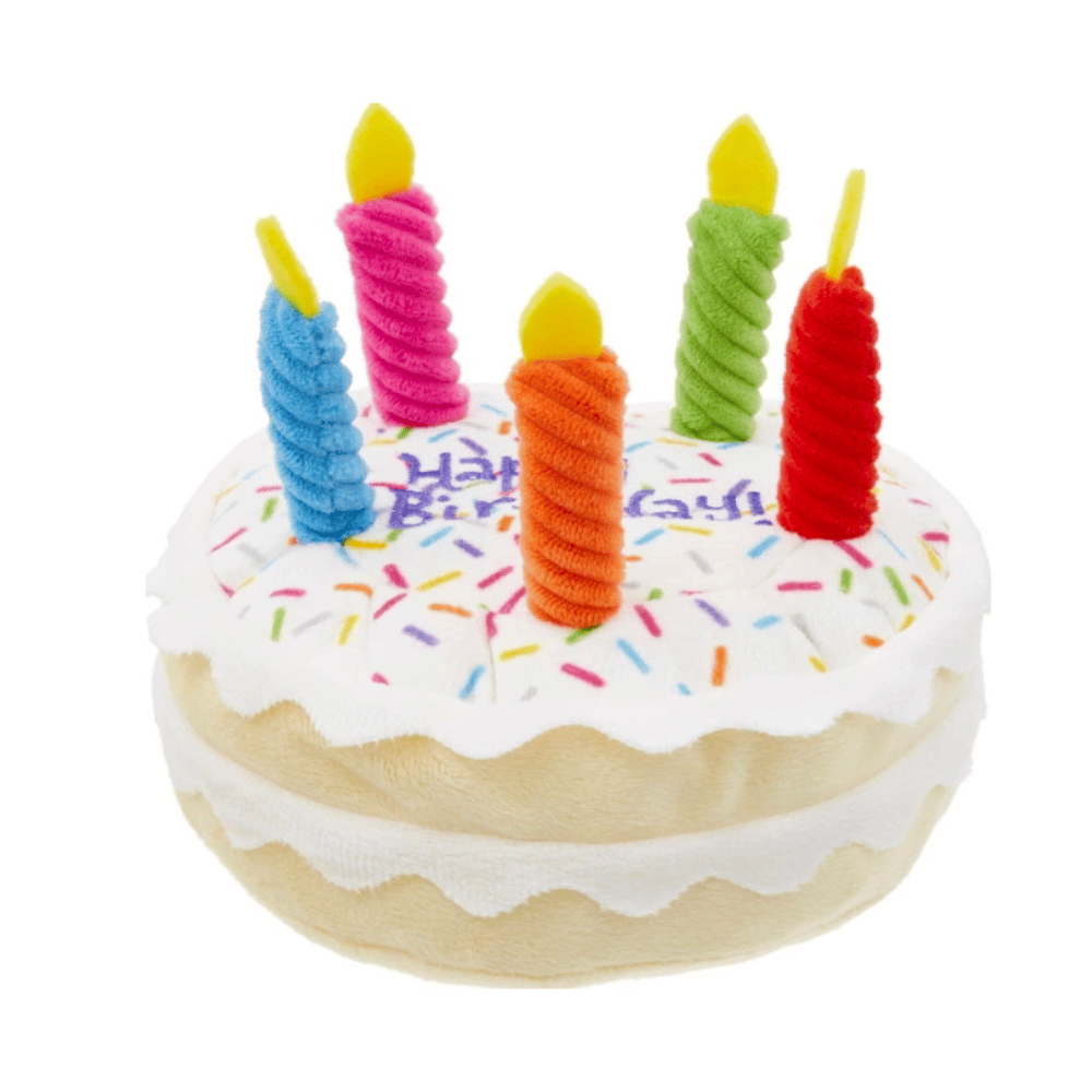 Fuzzy Friends Happy Birthday Cake - Little Pet World