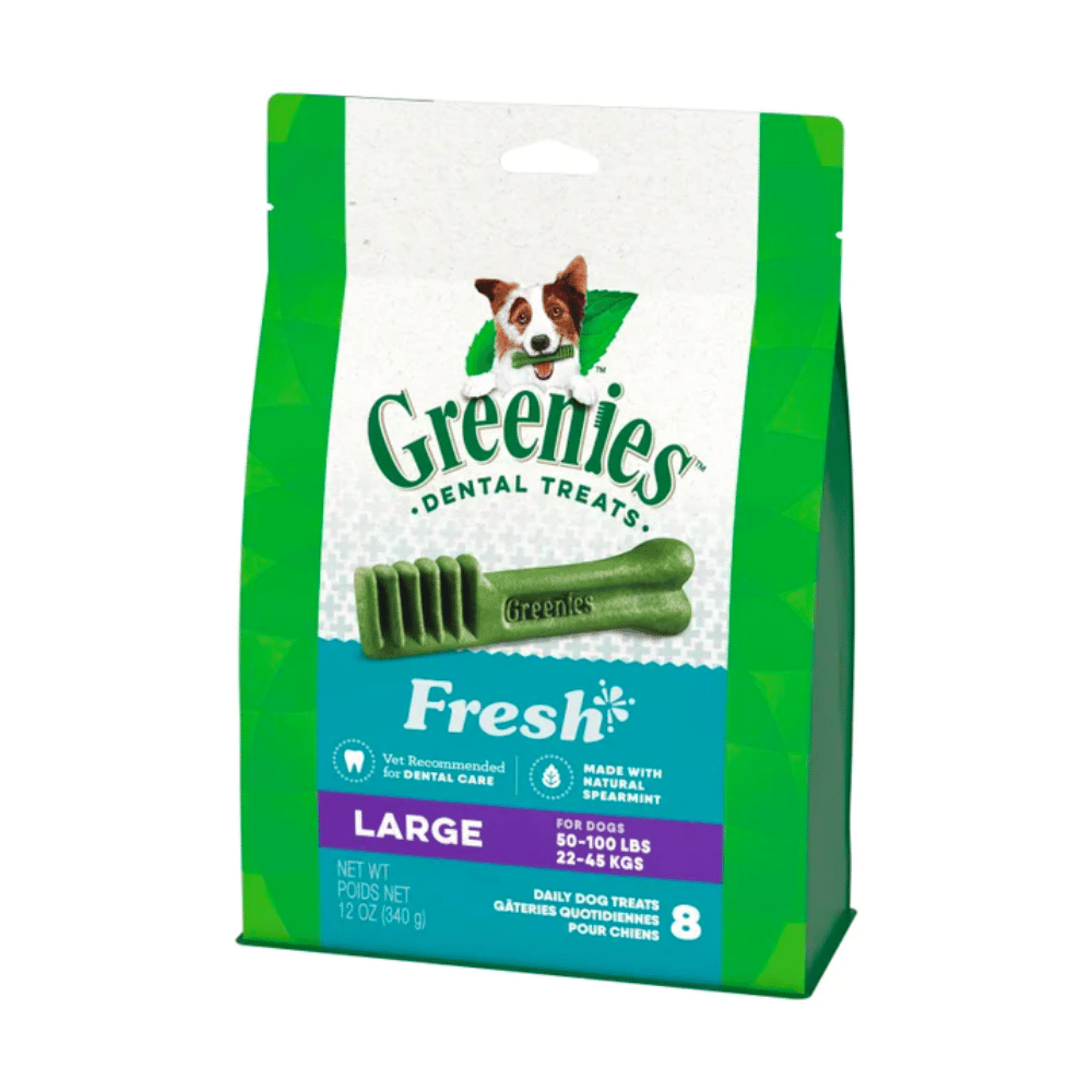 Greenies Dental Treats Freshmint (340g) - Little Pet World