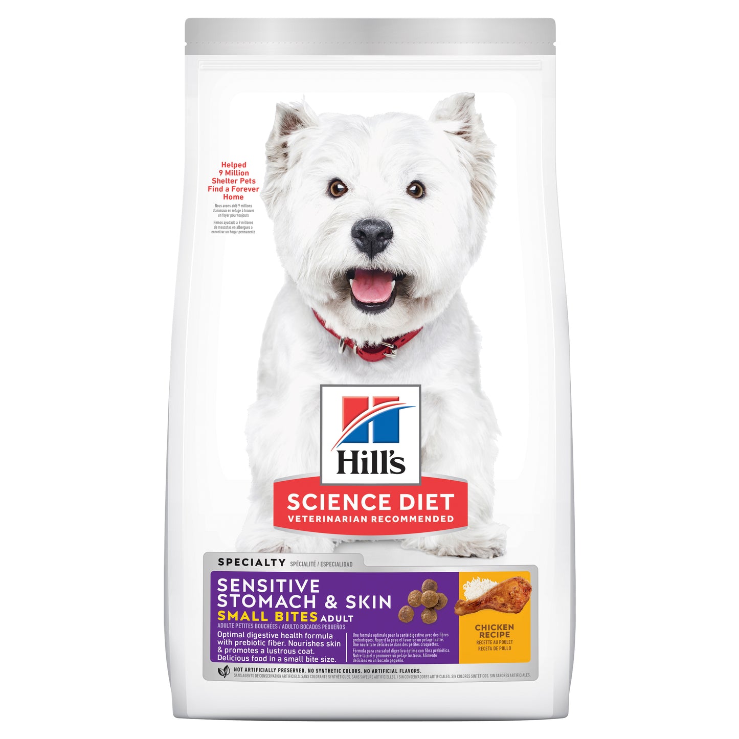 Hill's Science Diet Adult Dog Sensitive Stomach & Skin Small Bites