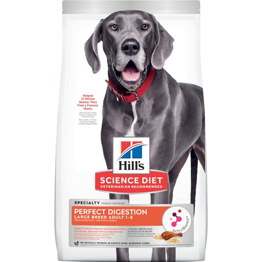 Hill's Science Diet Adult Dog (1-5) Perfect Digestion Large Breed