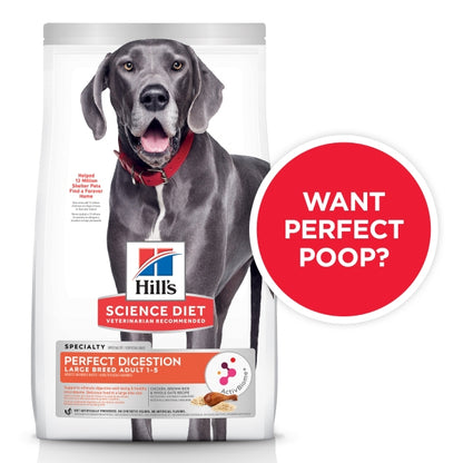 Hill's Science Diet Adult Dog (1-5) Perfect Digestion Large Breed