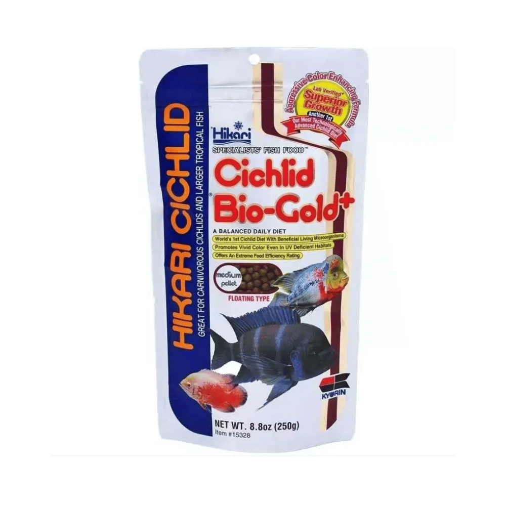 Hikari Cichlid Bio-Gold Plus Medium 250g - Little Pet World