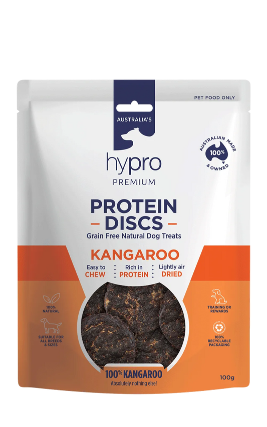 Hypro Premium Protein Discs Kangaroo 100g