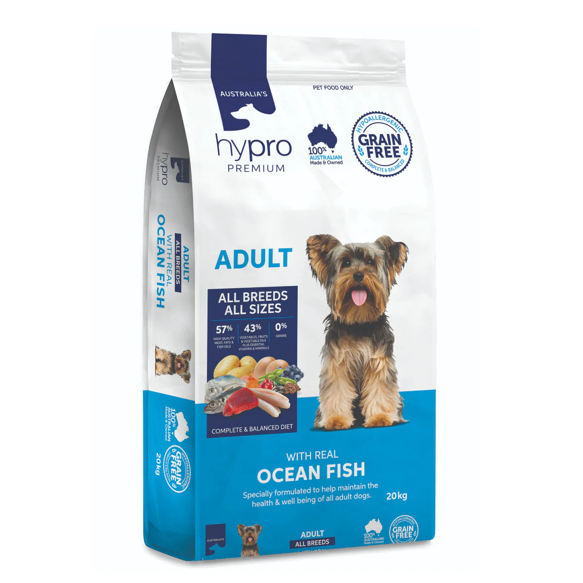 Hypro Premium Adult Dog GRAIN FREE Ocean Fish