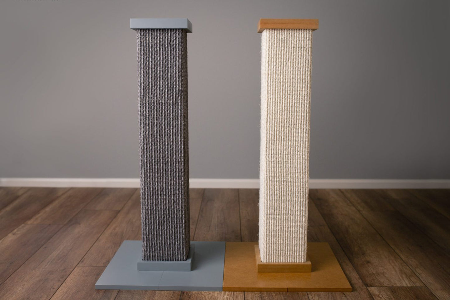 SmartCat Ultimate Heavy-Duty Sisal Cat Scratch Post (Grey)