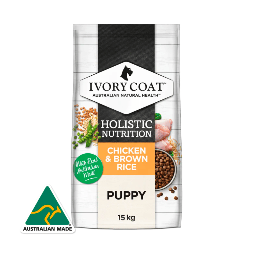 Ivory Coat Chicken & Brown Rice Puppy Dry Dog Food - Little Pet World