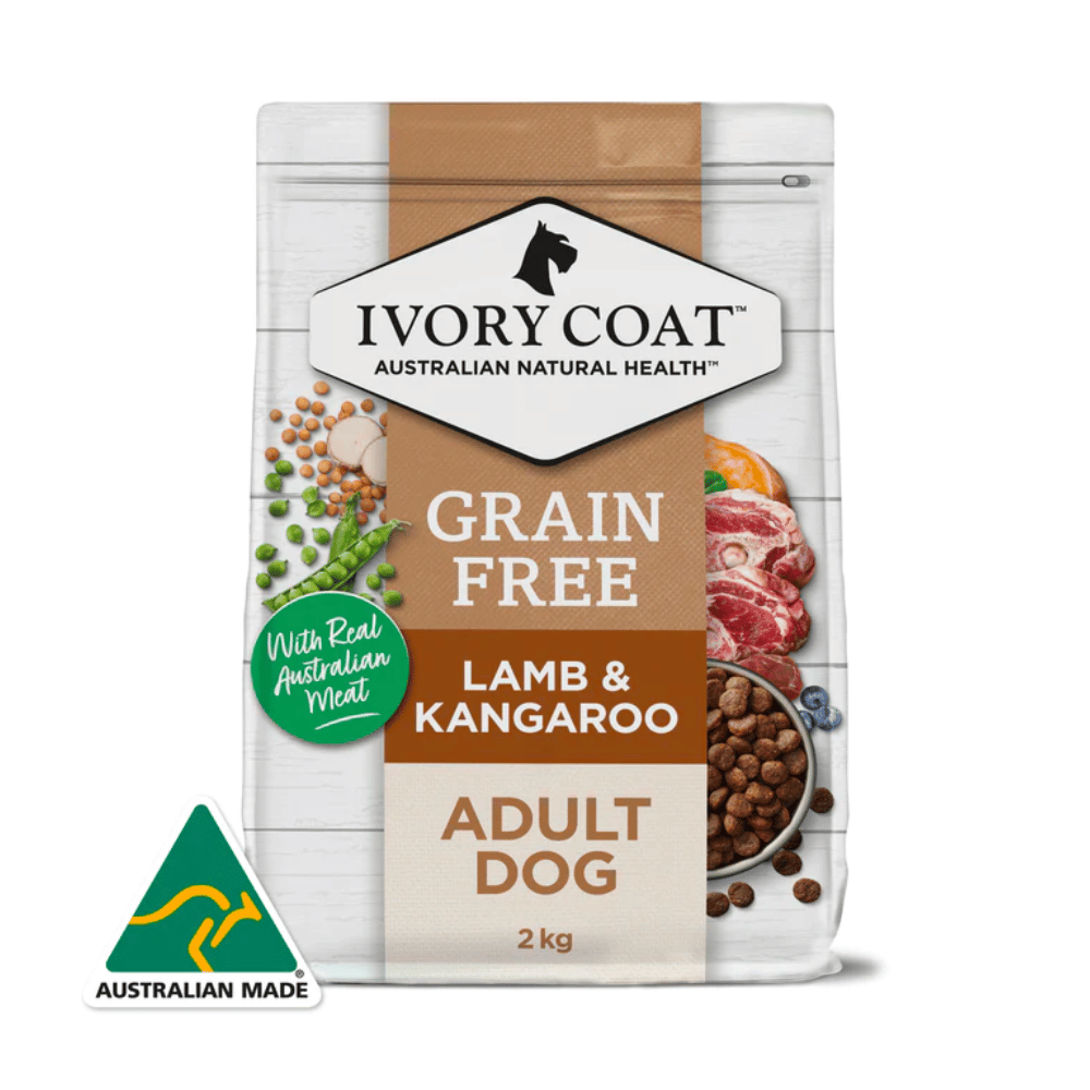 Ivory Coat Lamb & Kangaroo Adult Grain Free Dog Food - Little Pet World