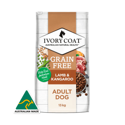 Ivory Coat Lamb & Kangaroo Adult Grain Free Dog Food - Little Pet World